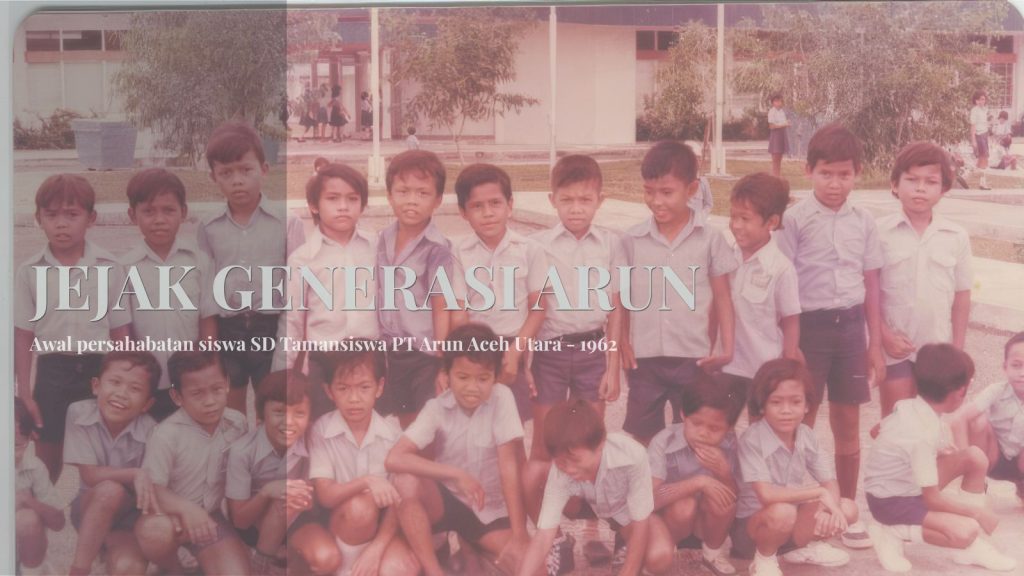 Siswa SD Tamansiswa PT Arun Aceh Utara tahun 1982 dokumentasi alumni Arun