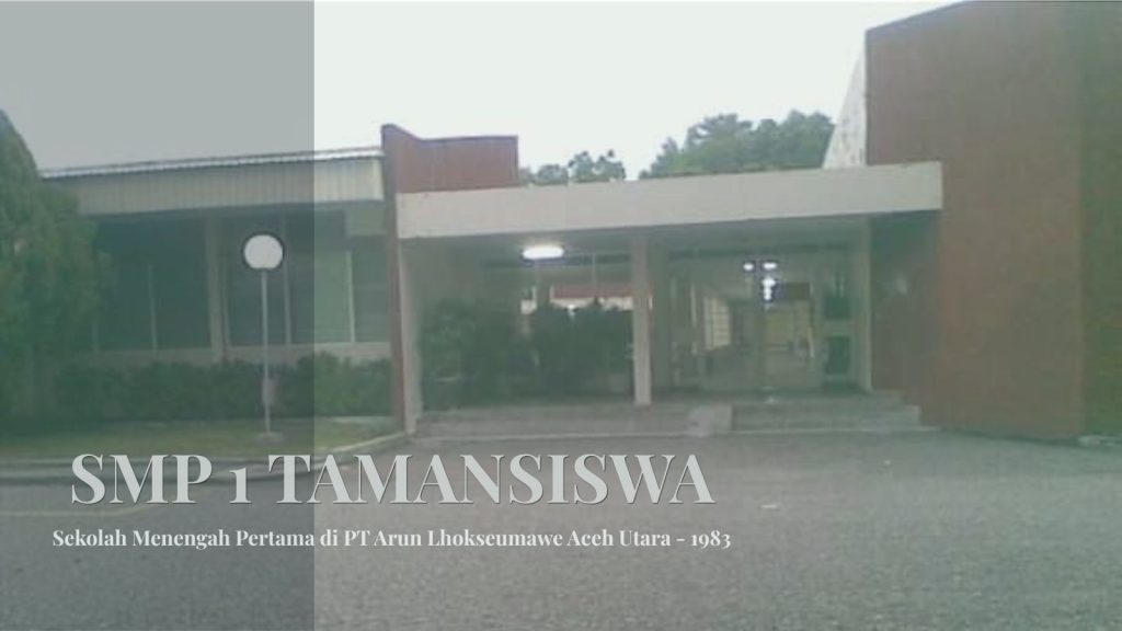Siswa SD Tamansiswa PT Arun Aceh Utara tahun 1982 dokumentasi alumni Arun